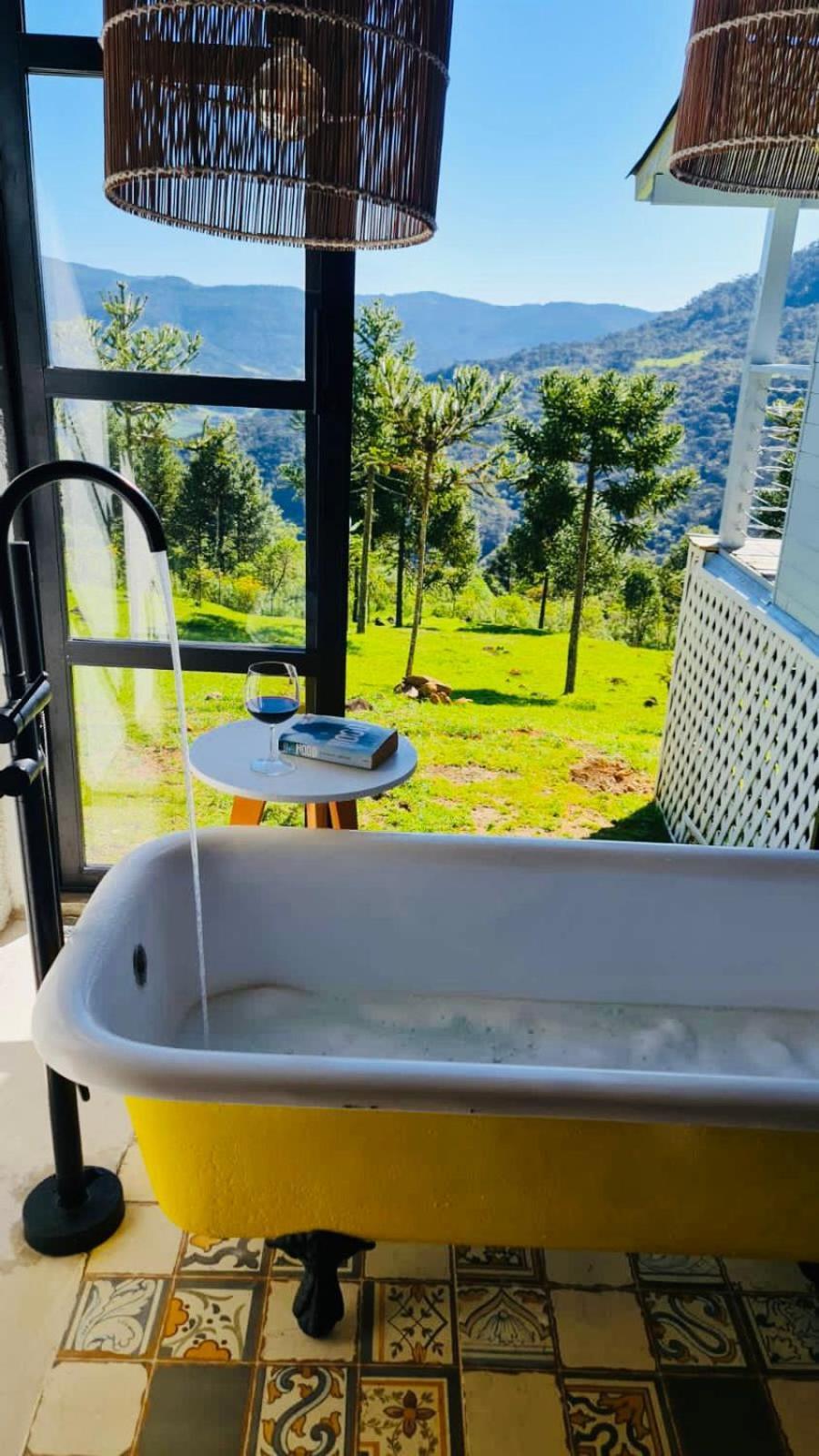 Pousada Colina Dos Ventos - Cabana Alpha Urubici Luaran gambar